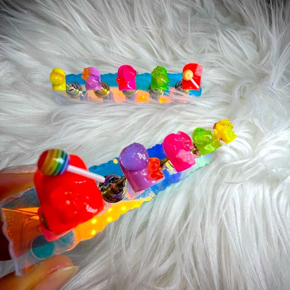 Handmade Jelly gummy bear press ons